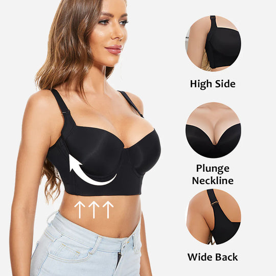 WearComfii® Push-Up Back Smoothing Bra (2 PACK)