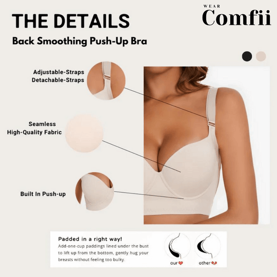 Back Smoothing Push-Up Bra (Buy 1 Get 1 FREE)