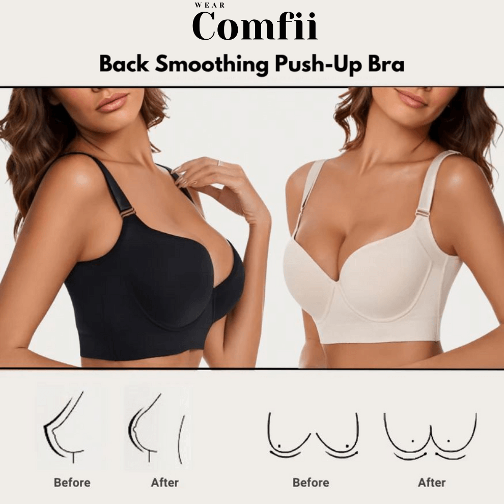 Back Smoothing Push-Up Bra (Buy 1 Get 1 FREE)