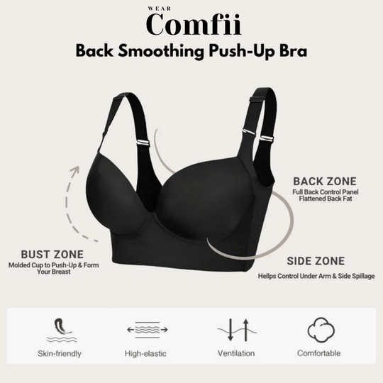 Back Smoothing Push-Up Bra (Buy 1 Get 1 FREE)