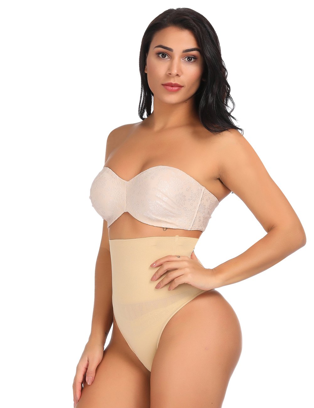 FXLCMUS Thong Shapewear Bodysuit - Correct Fit, Comfort, and Super