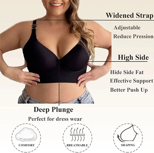 WearComfii® Push-Up Back Smoothing Bra (2 PACK)