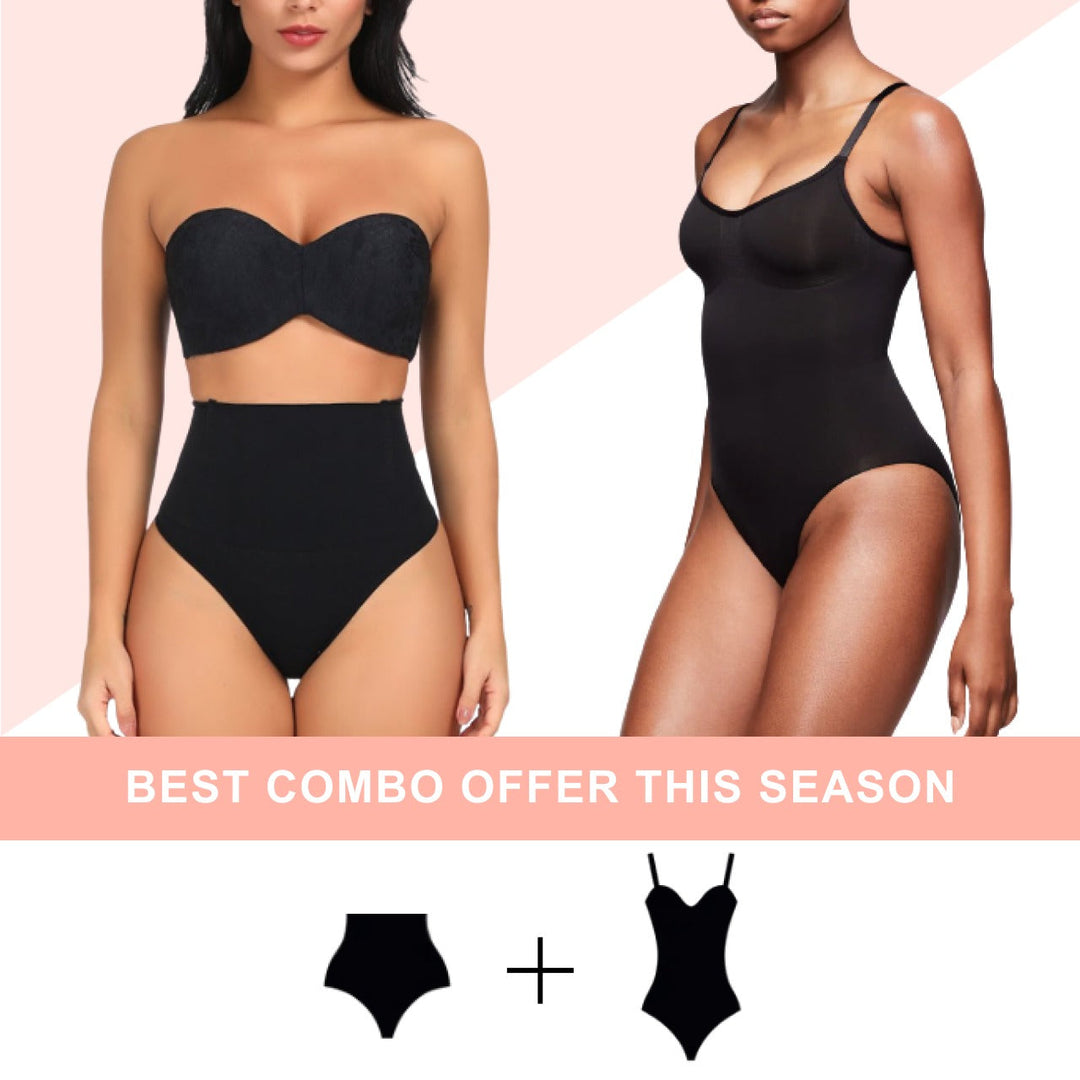 Tummy Thong & Snatched Bodysuit BUNDLE